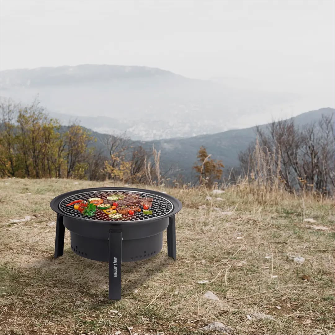 Green Lion Grill Sphere Foldable BBQ Grill
