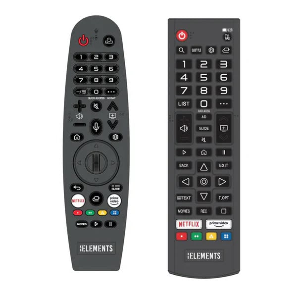 ELEMENTS 65″ QLED UHD 4K HDR+ TV SMART FRAMELESS
