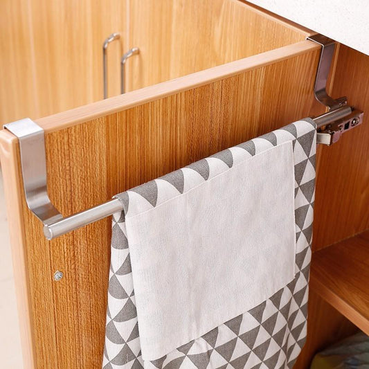 Over Cabinet Door Towel Rack - 1 Pcs