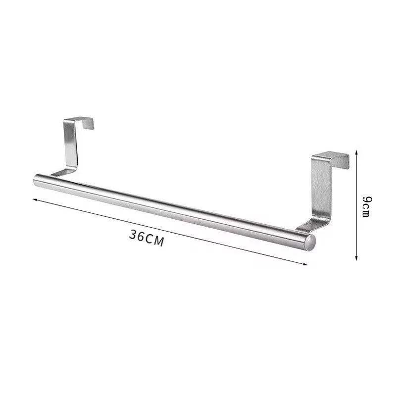Over Cabinet Door Towel Rack - 1 Pcs