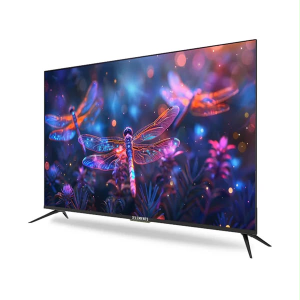 ELEMENTS 85″ QLED UHD 4K HDR+ TV SMART FRAMELESS