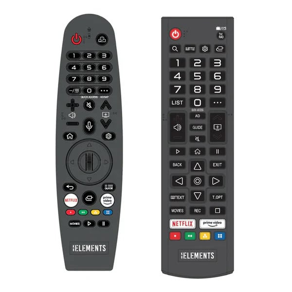 ELEMENTS 50″ QLED UHD 4K HDR+ TV SMART FRAMELESS