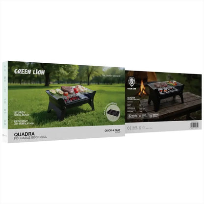 Green Lion Qudra Foldable BBQ Grill