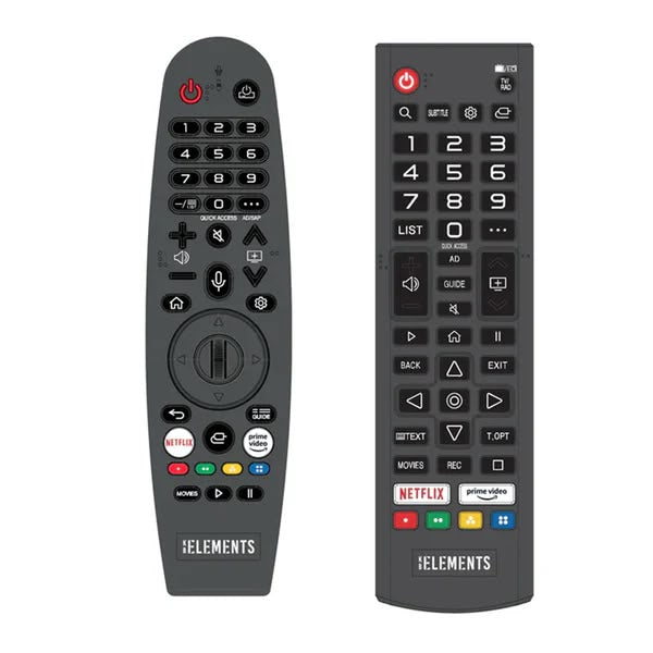 ELEMENTS 55″ QLED UHD 4K HDR+ TV SMART FRAMELESS