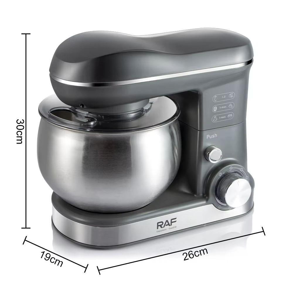 RAF 3 in 1 Stand Mixer 1800w 5L Cake Bread Dough Mixer R6617