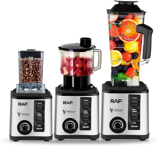 RAF 2600W Electric Blender + Chopper 3-in-1 R2865