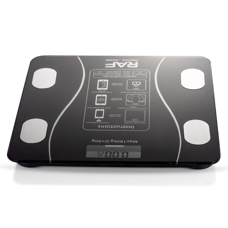 RAF Electronic Floor Scale, Maximum 180 kg R10034