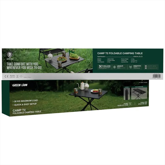 Green Lion CAMP T2 Foldable Camping Table