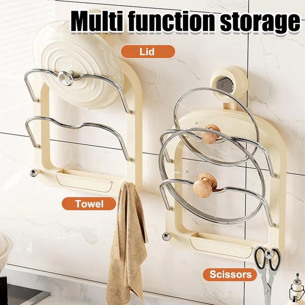 Suction Pot Lid Holder