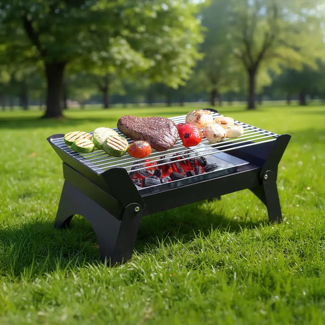 Green Lion Qudra Foldable BBQ Grill
