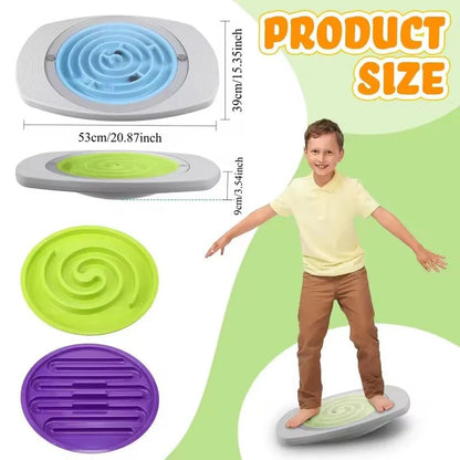 Balance Board with Maze for Kids