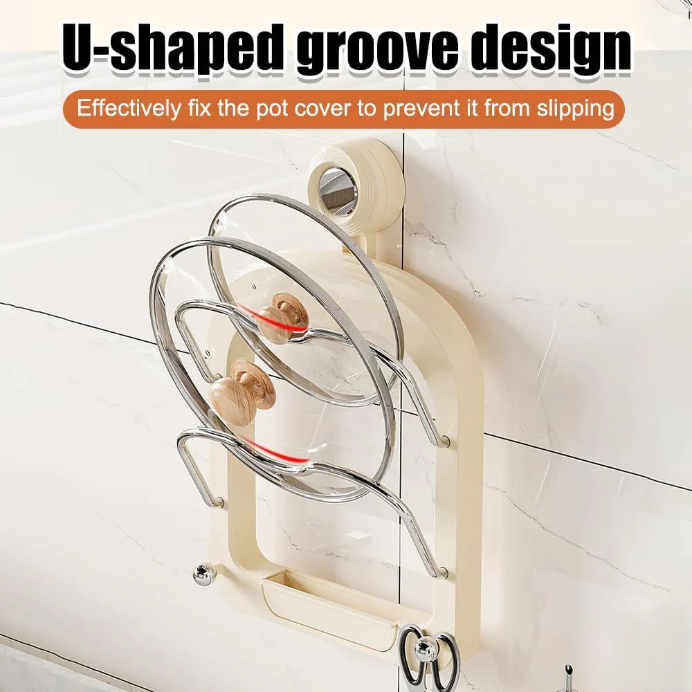 Suction Pot Lid Holder