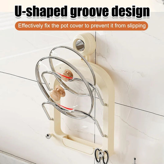 Suction Pot Lid Holder