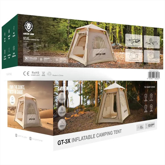 Green Lion GT-3X Inflatable Camping Tent
