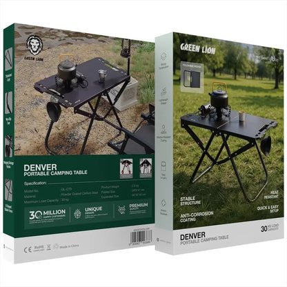 Green Lion Denver Portable Camping Table