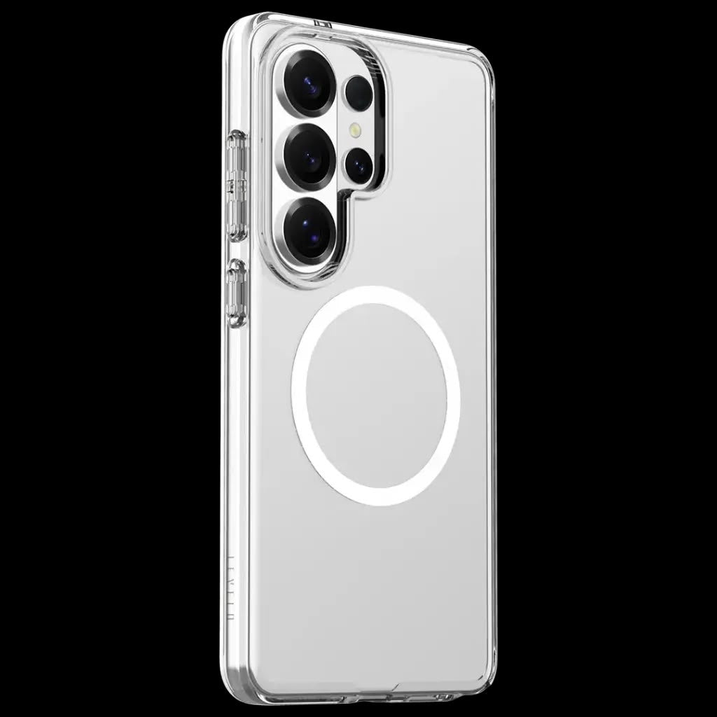 Levelo Allure MagSafe PC Hard Case for S26 Ultra - Transparent