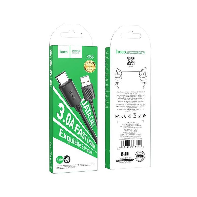 Cable USB to Type-C “X88 Gratified”