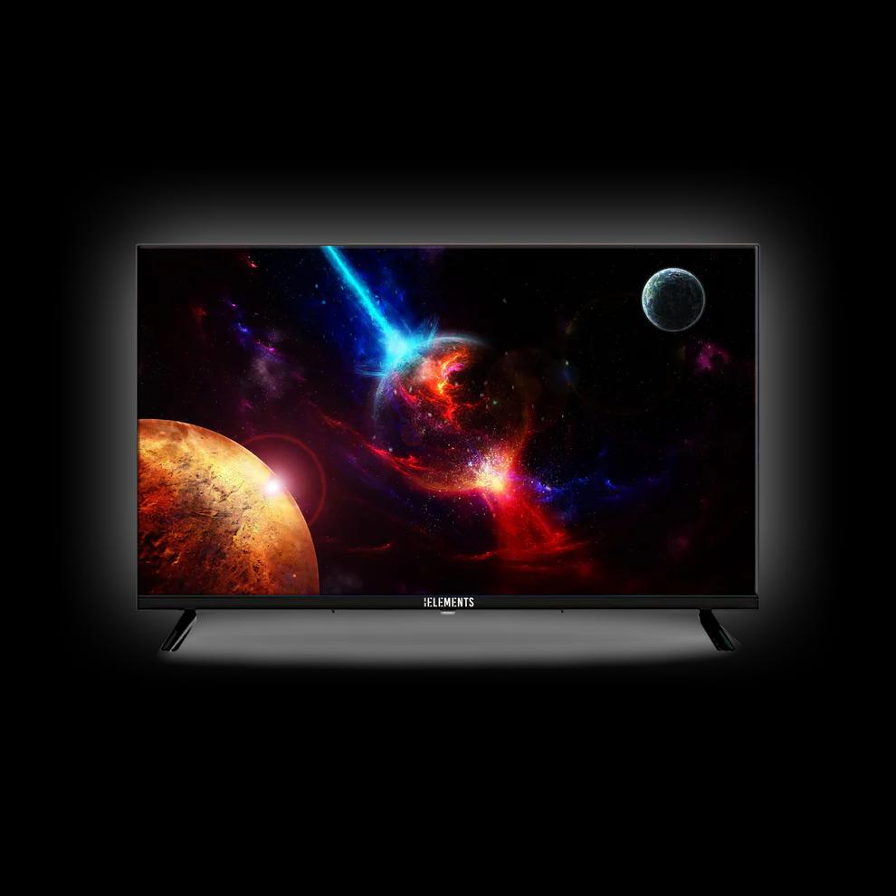 KB ELEMENTS 43-Inch UHD 4K Smart Frameless LED TV with Dolby Audio