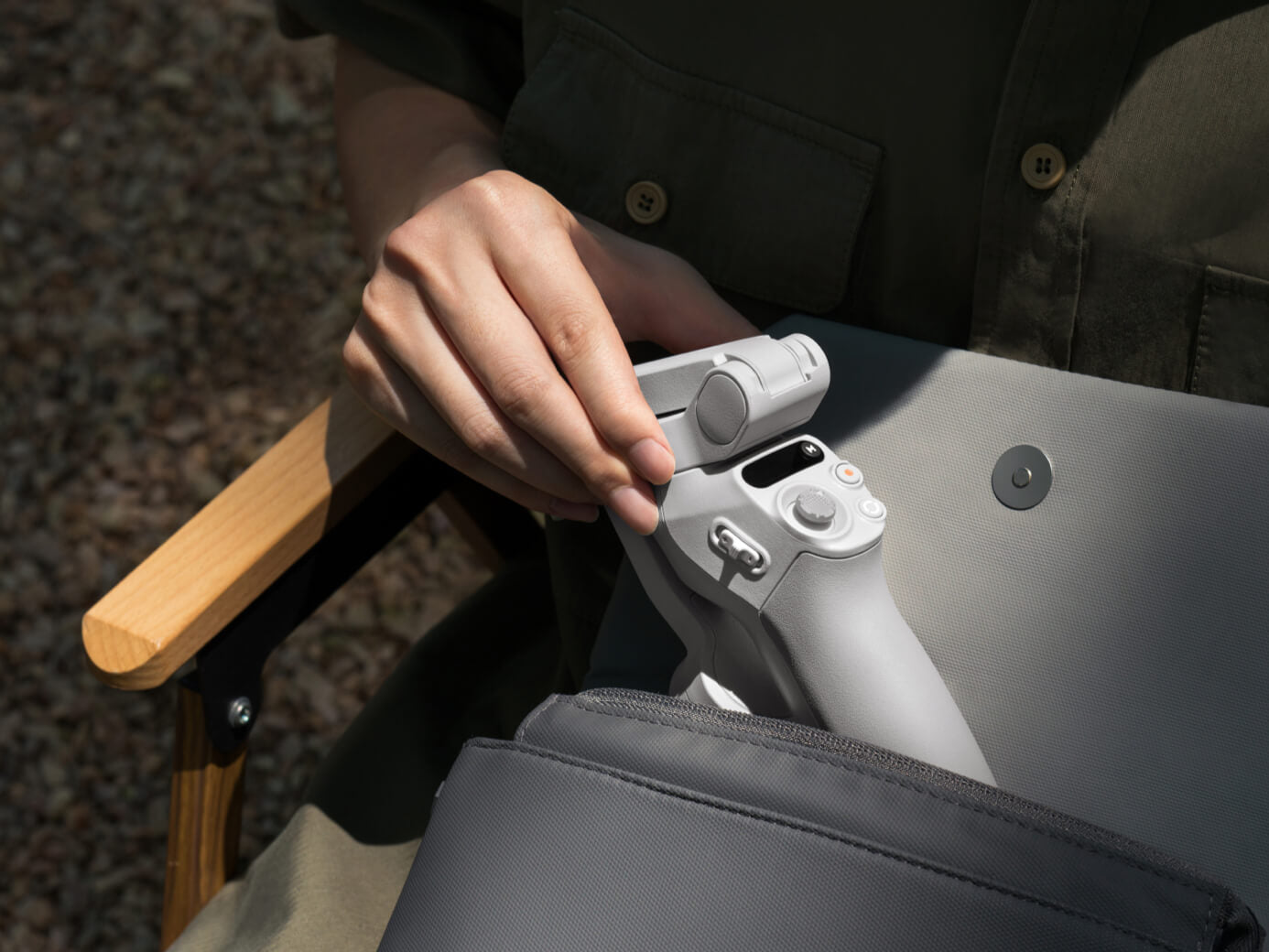The DJI Osmo Mobile SE