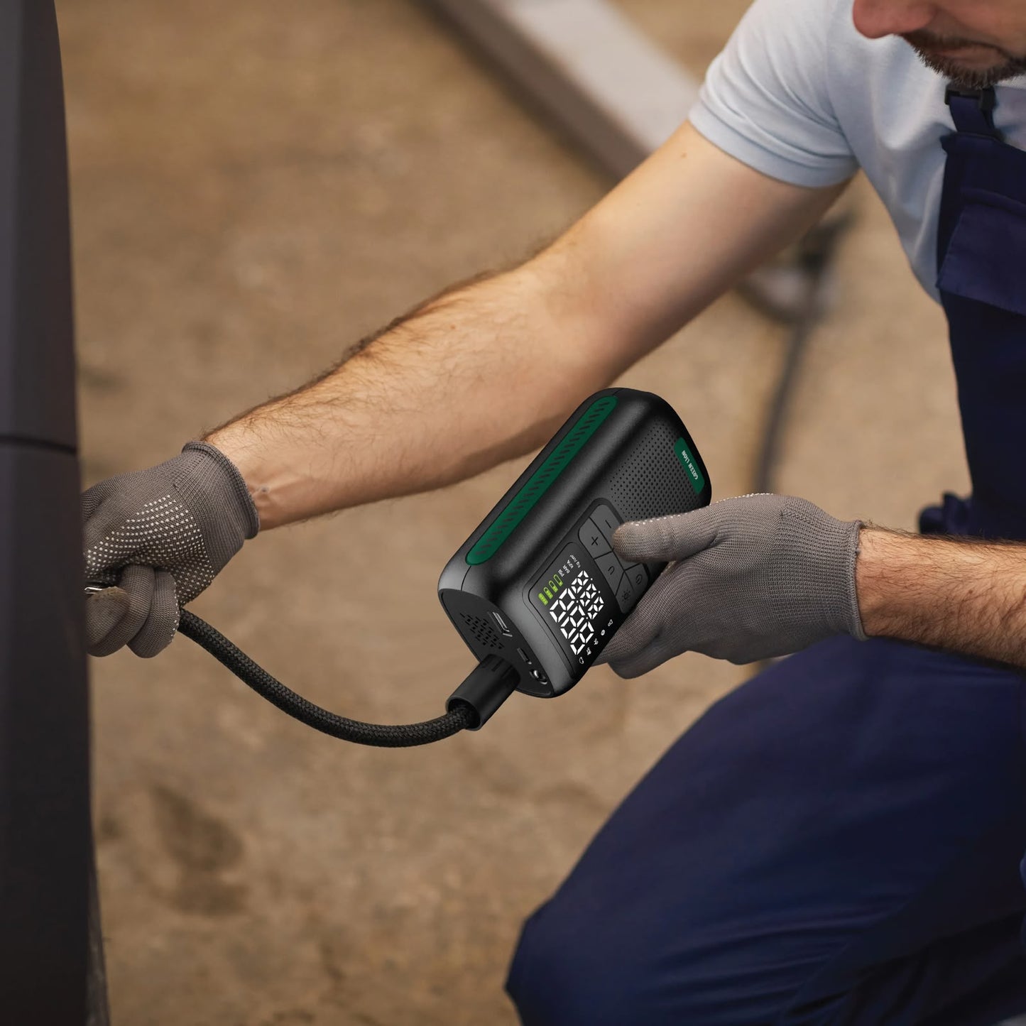 The Green Lion GL-A4 Tire Inflator 150 PSI