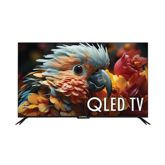ELEMENTS 50″ QLED UHD 4K HDR+ TV SMART FRAMELESS