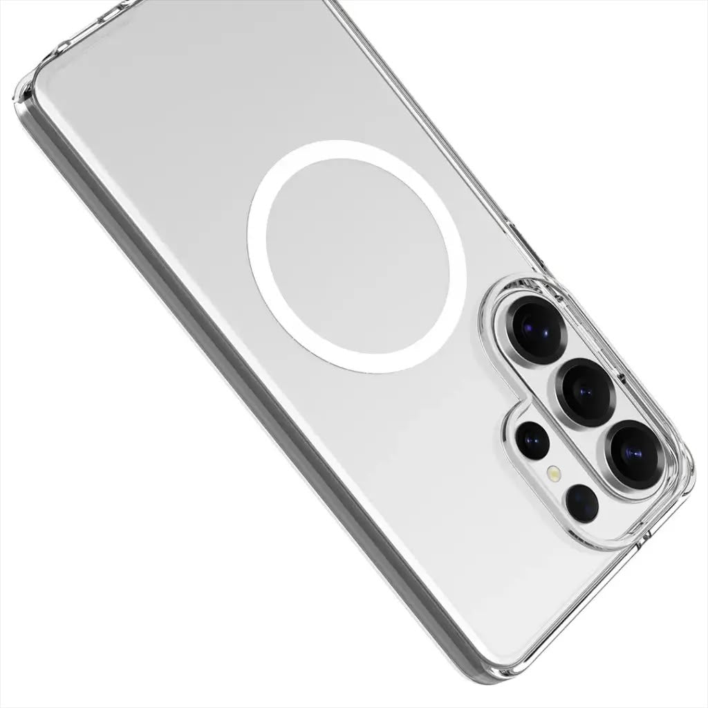 Levelo Allure MagSafe PC Hard Case for S26 Ultra - Transparent