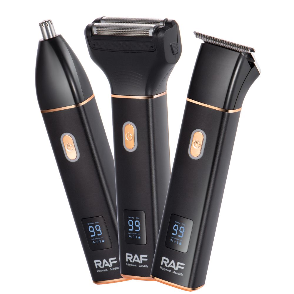 RAF 3-in-1 Rechargeable USB Electric Shaver 7000 RPM R4072