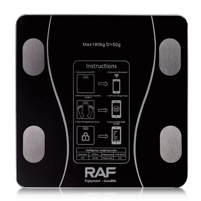 RAF Electronic Floor Scale, Maximum 180 kg R10034