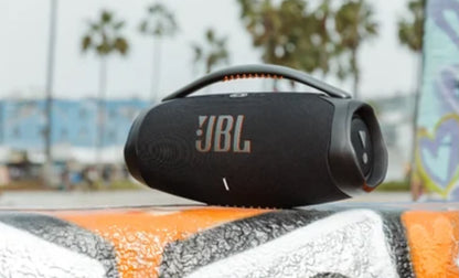 JBL Boombox 3 Portable Bluetooth Speaker – Black