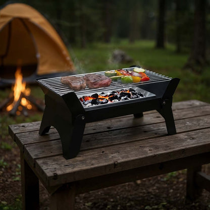 Green Lion Qudra Foldable BBQ Grill