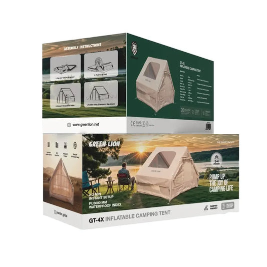 Green Lion GT-4X Inflatable Camping Tent