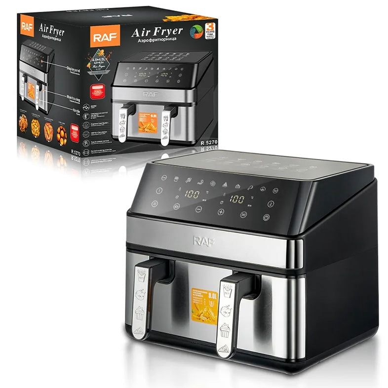 Raf Air Fryer 4.5L + 4.5L R5270